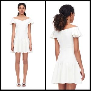 NWT Rebecca Taylor Stretch Texture Mini Dress